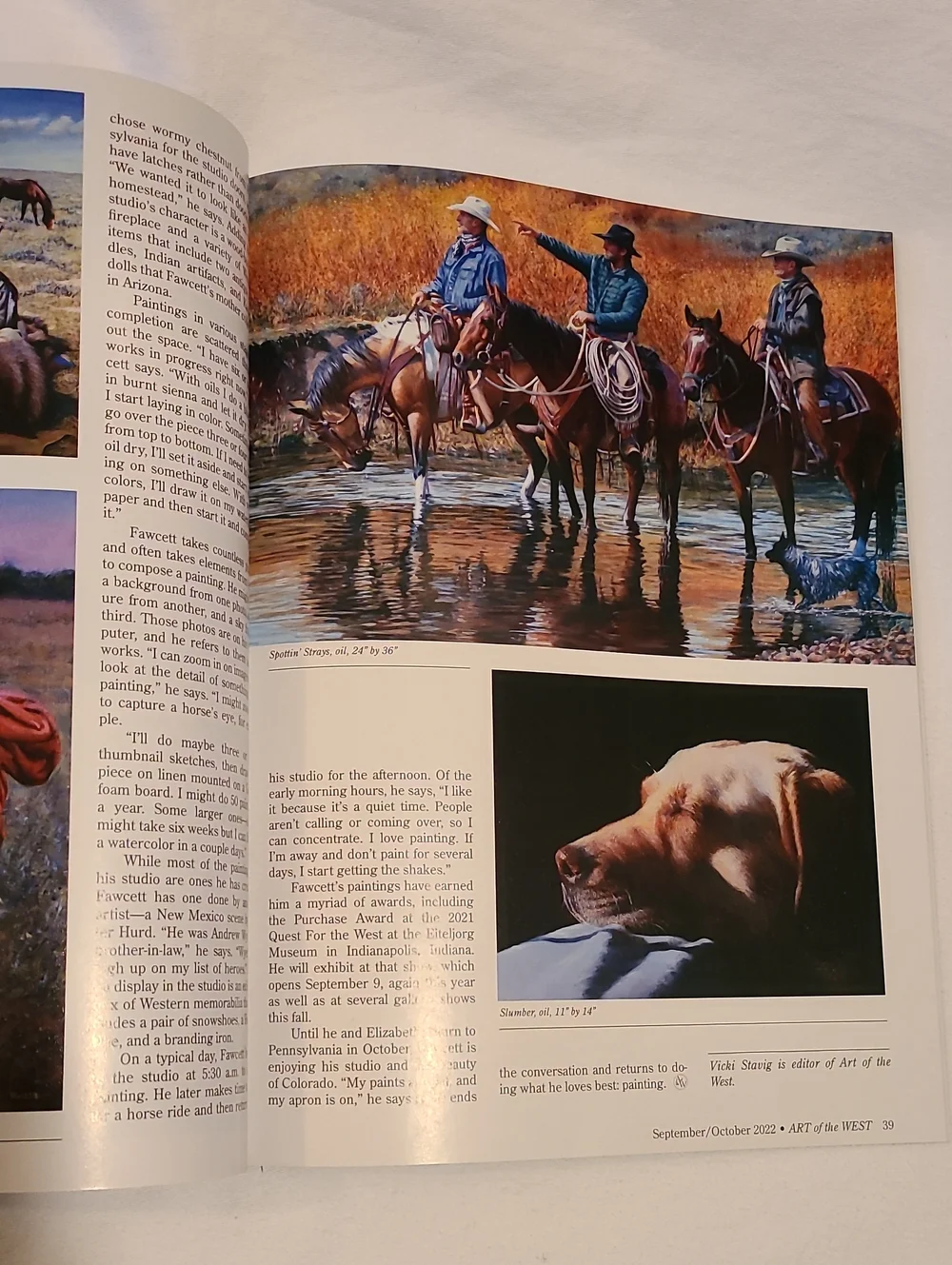 Art Of The West 3 Issues Beautiful Art & Stories Magazine Nov Sept 2022 Jan 2023